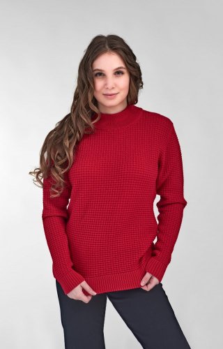 Dámský vlněný svetr Merino stojáček