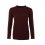 Dámsky vlnený sveter Kashmir - Velikost: XL, Farba: Vínová