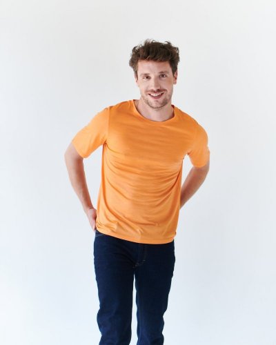 Pánské tričko Merino Basic 195 - Velikost: S, Farba: Bílá