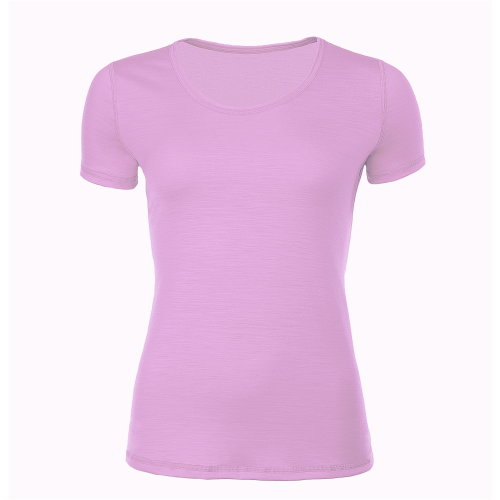 Dámské funkční tričko Merino 140 - Barva: Fialová, Velikost: XL
