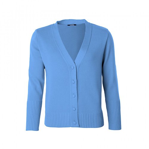 Dámská vlněná vesta Merino Blend - Farba: Světle modrá, Veľkosť I rozmer: M