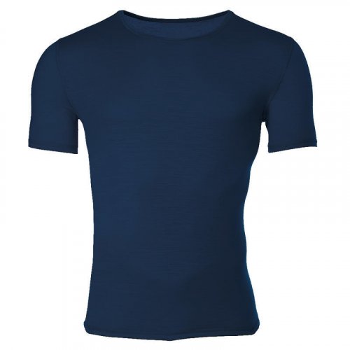 Pánské funkční tričko Merino 140 - Barva: Tmavě modrá, Velikost: XXXL
