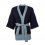 Dámské vlněné kimono - Barva: Šedá, Velikost: M