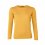 Dámský vlněný svetr Merino - Barva: Žlutá, Velikost-rozměr: L