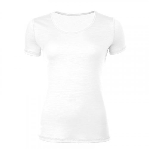 Dámské funkční tričko Merino 195 - Farba: Bílá, Veľkosť I rozmer: XL