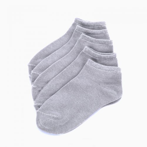 Ponožky FLEXI kotníčkové 5 párů - Barva: Šedá